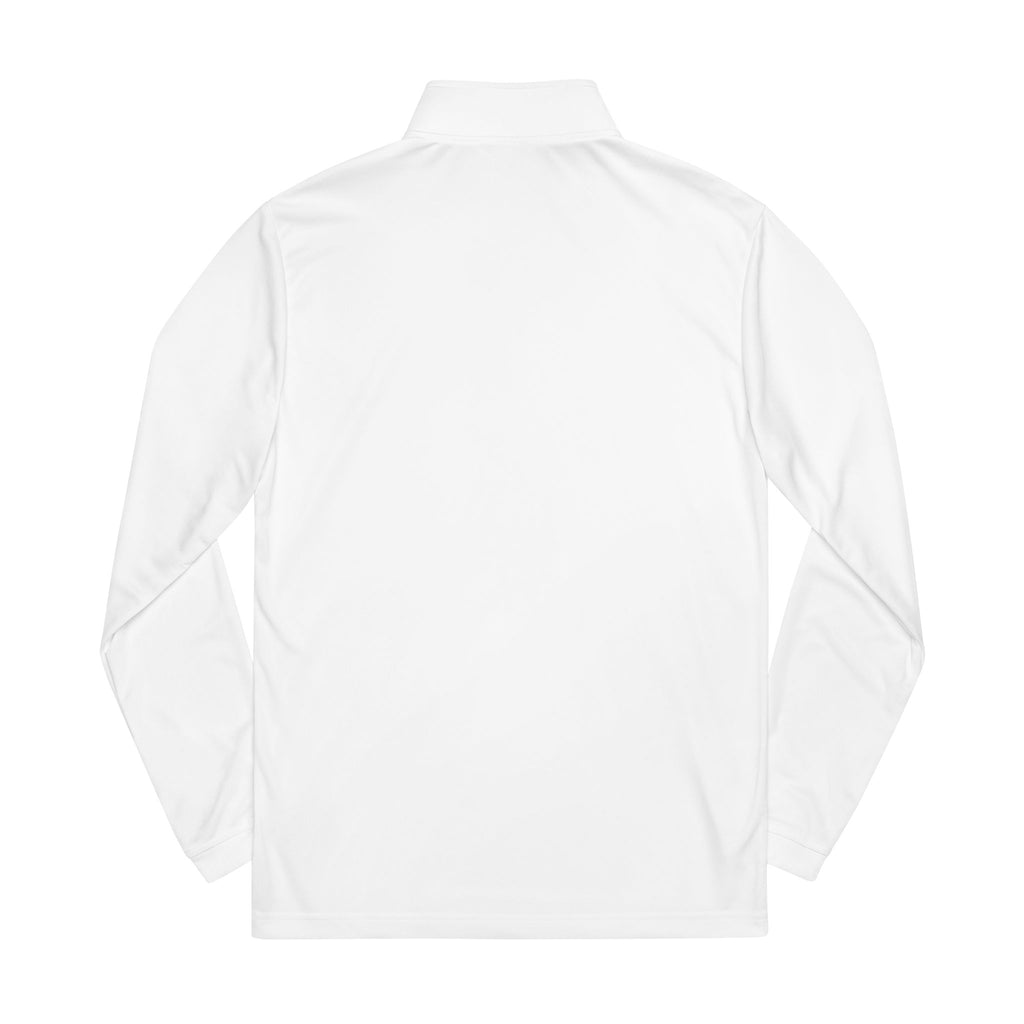 Reel Truth Embroidered Quarter-Zip Pullover — Sun-Ready Fishing Layer