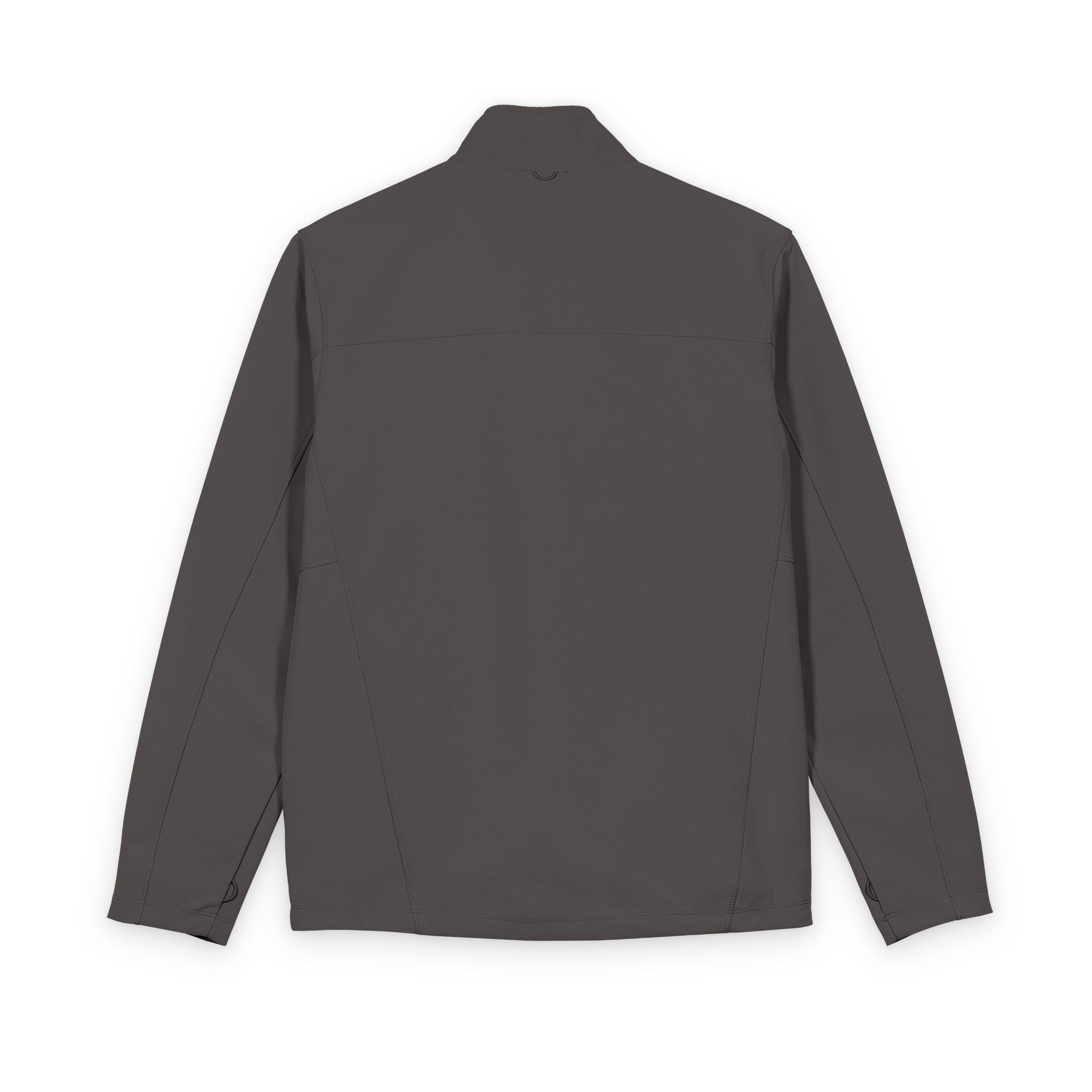 Soft Shell Jacket with Yellow Star Patch — Men's Lightweight Windbreaker