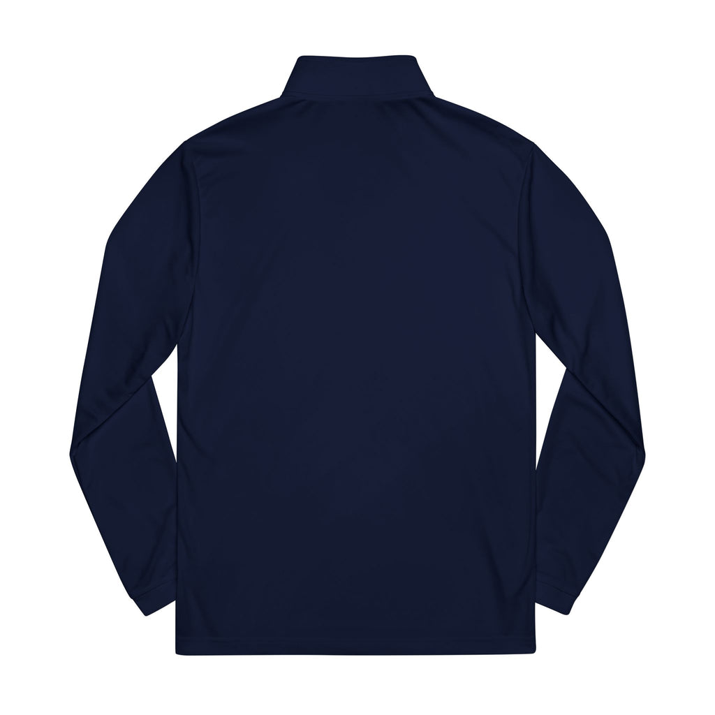 Reel Truth Embroidered Quarter-Zip Pullover — Sun-Ready Fishing Layer