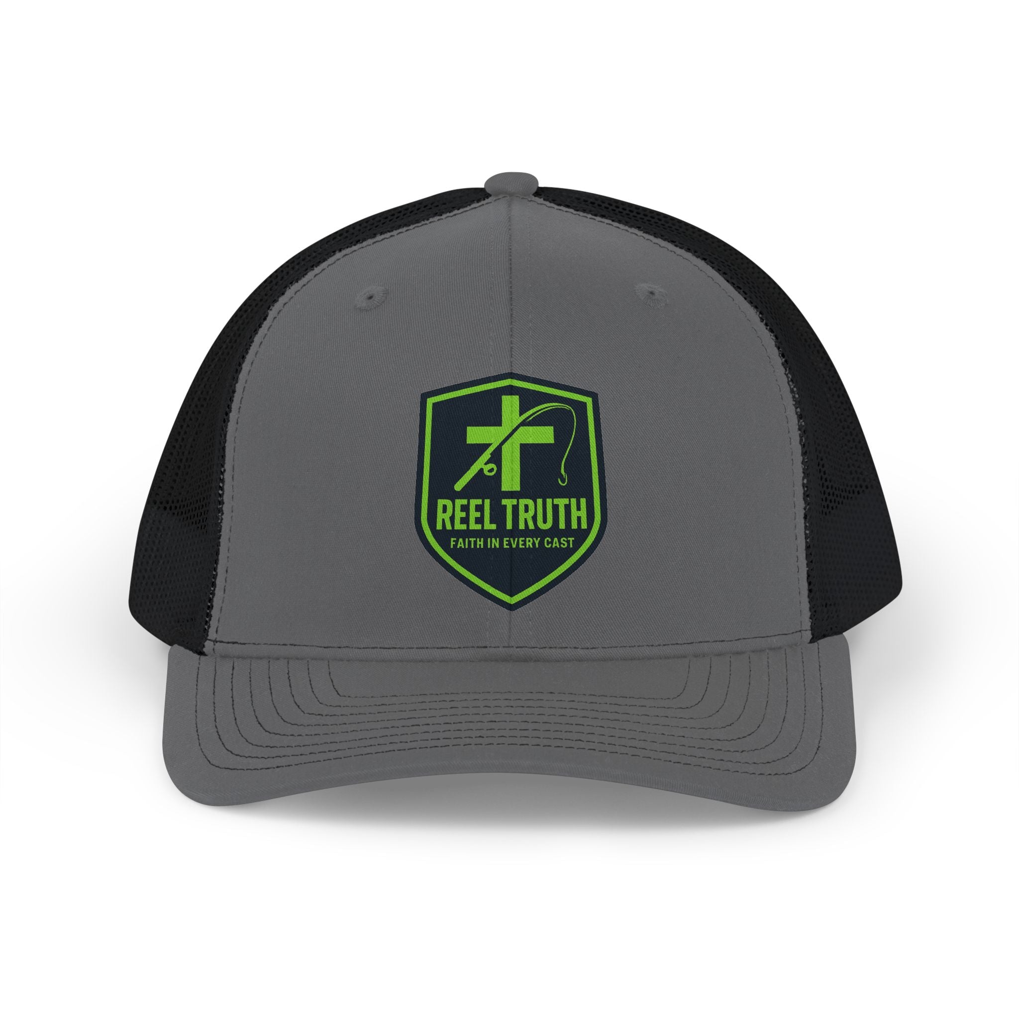 Reel Truth Embroidered Trucker Cap