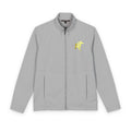 Soft Shell Jacket with Yellow Star Patch — Men's Lightweight Windbreaker