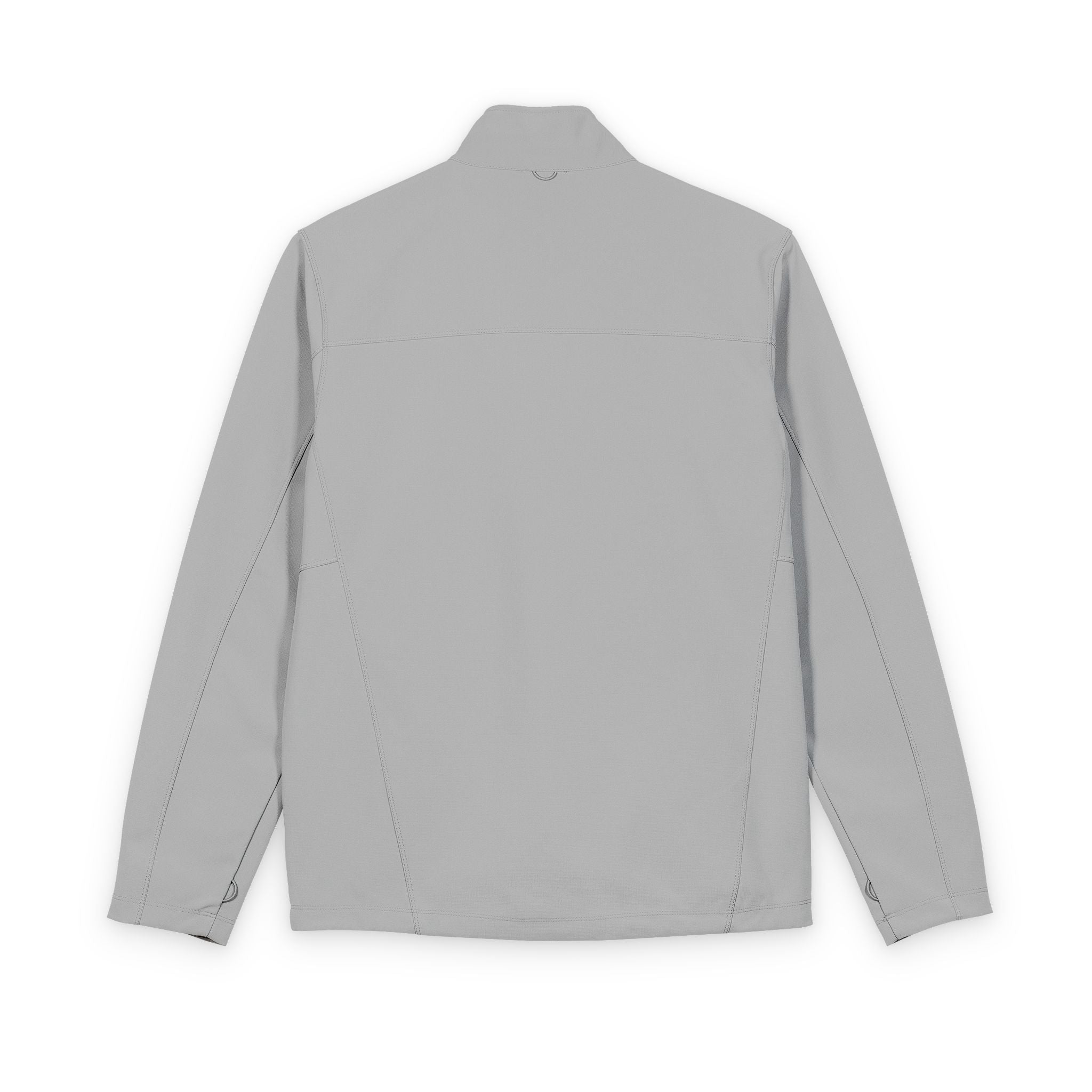Soft Shell Jacket with Yellow Star Patch — Men's Lightweight Windbreaker