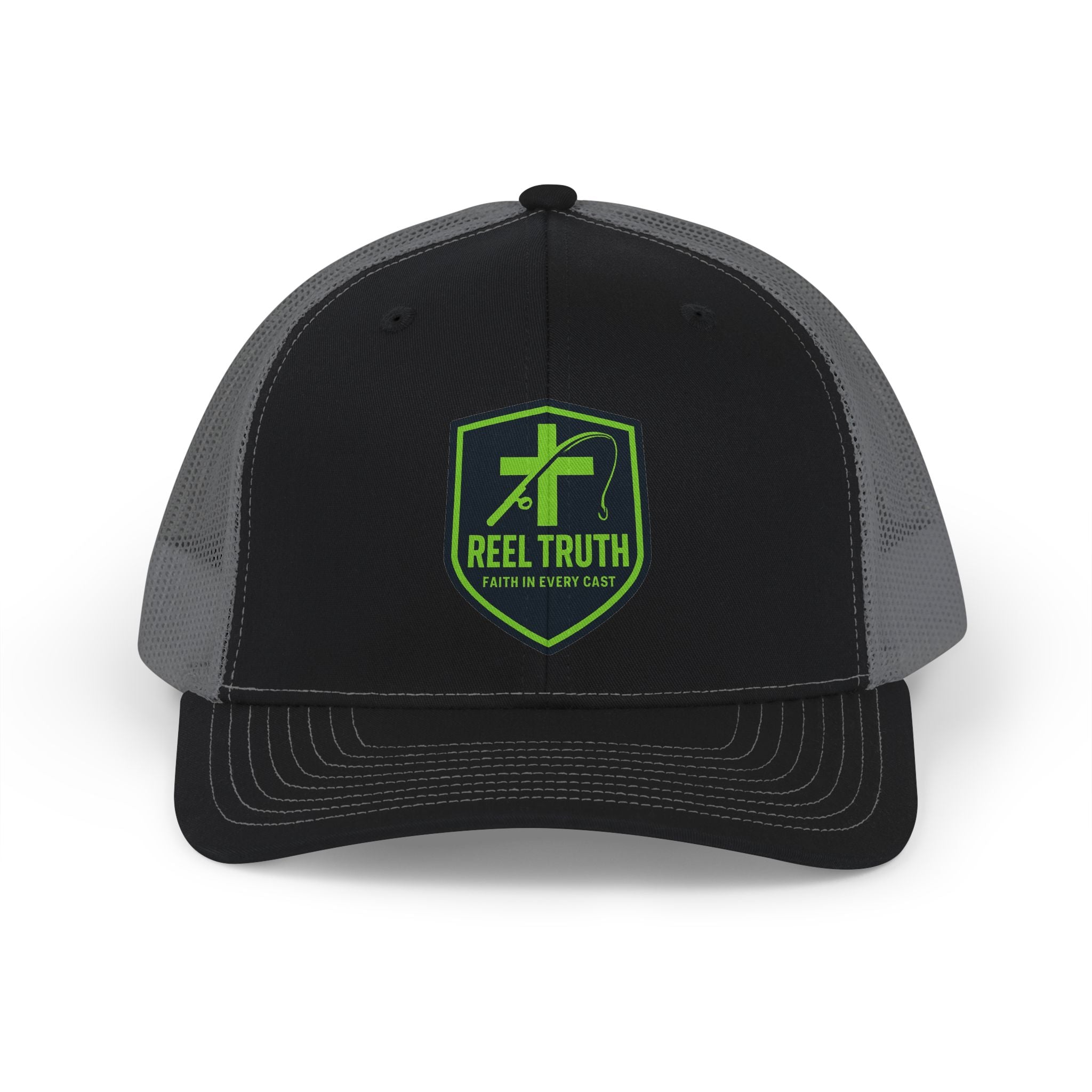 Reel Truth Embroidered Trucker Cap