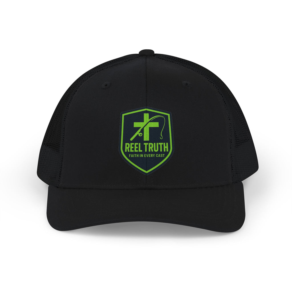 Reel Truth Embroidered Trucker Cap