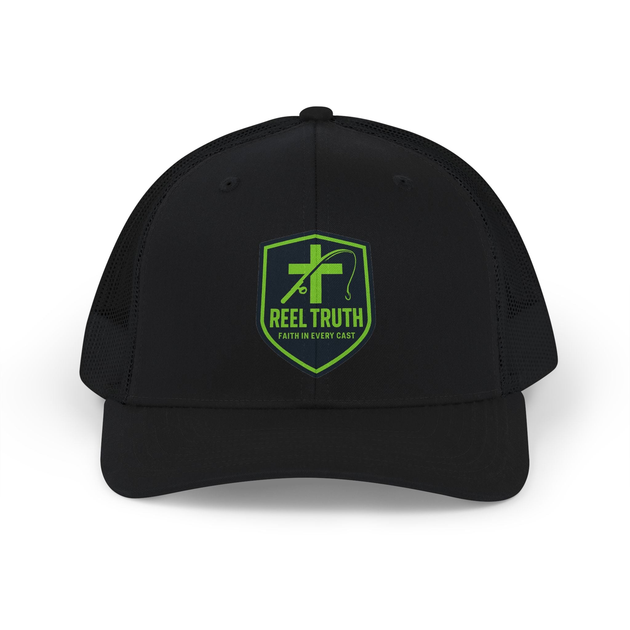Reel Truth Embroidered Trucker Cap
