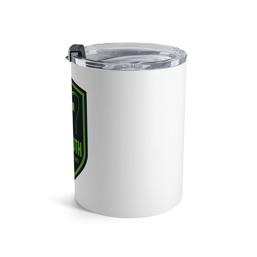 Reel Truth 10oz Tumbler — Faith In Every Cast Fishing Travel Mug