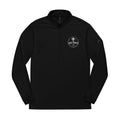 Reel Truth Embroidered Quarter-Zip Pullover — Sun-Ready Fishing Layer