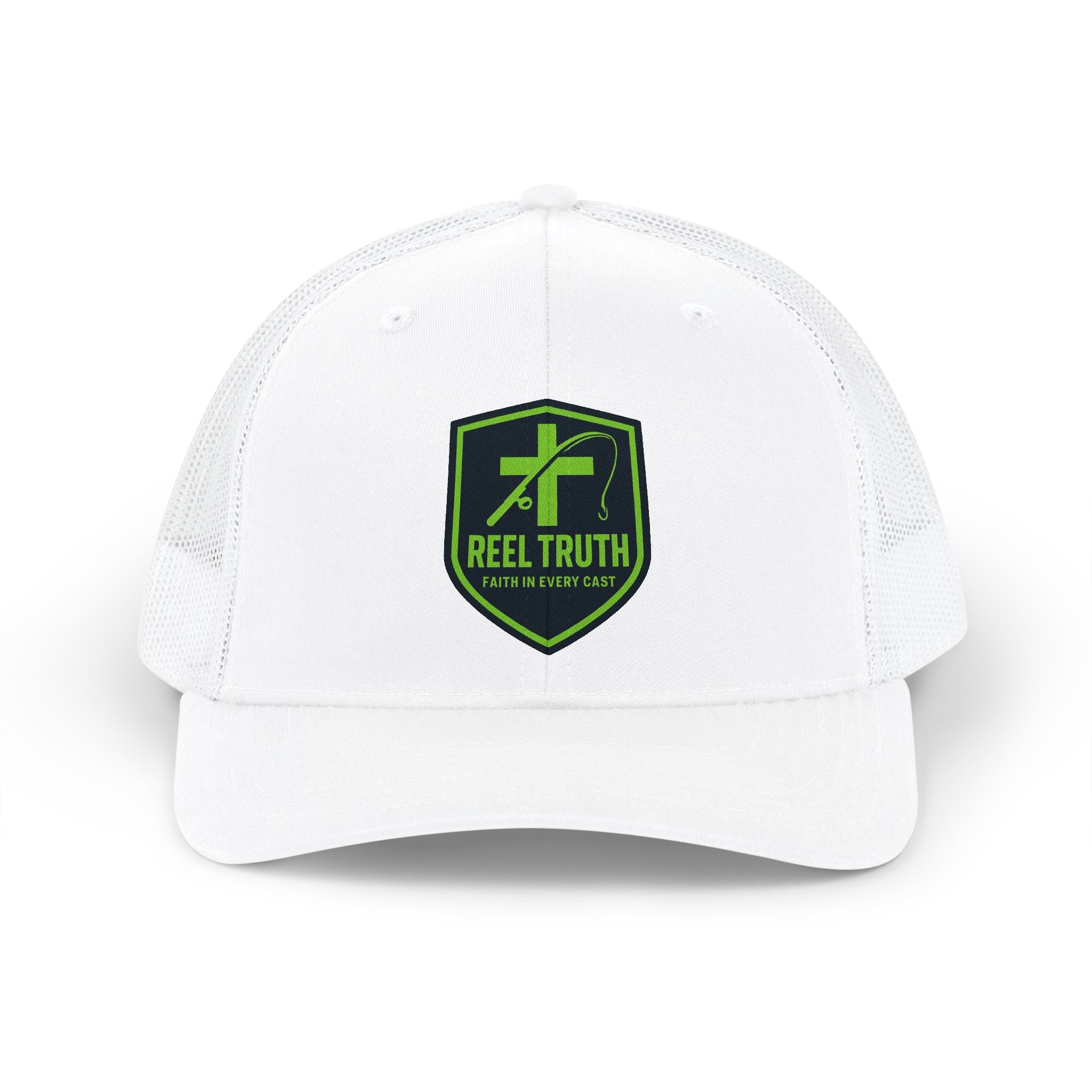 Reel Truth Embroidered Trucker Cap